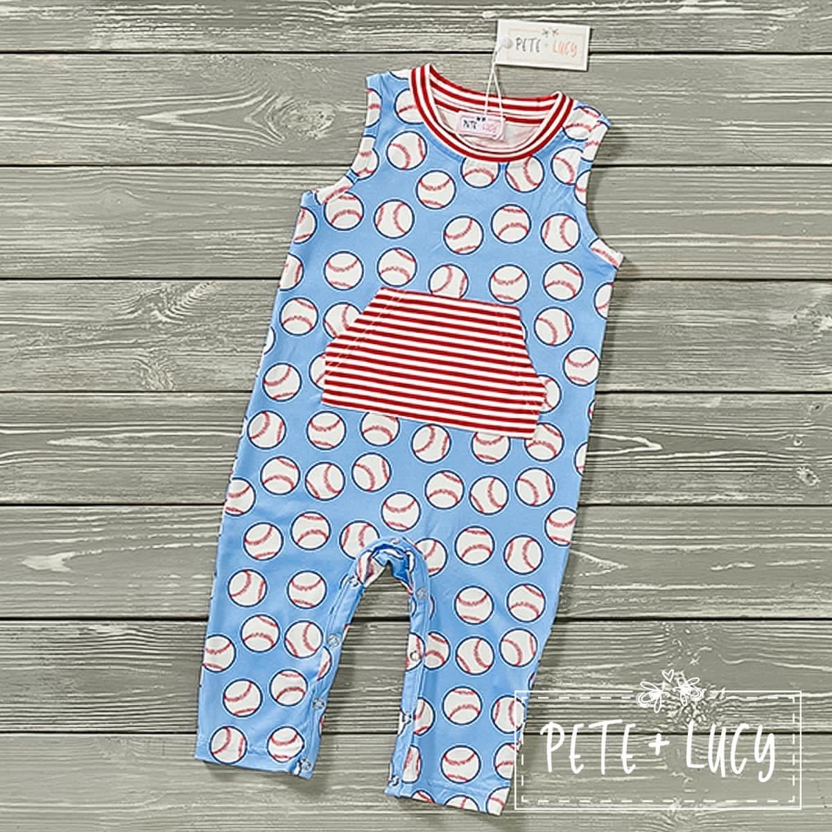Batter, Batter, Swing! - Boy Romper