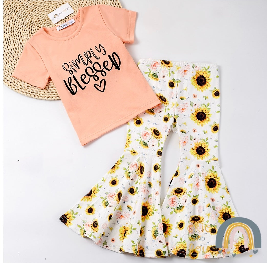Simply Blessed - 2 pc Pants Set