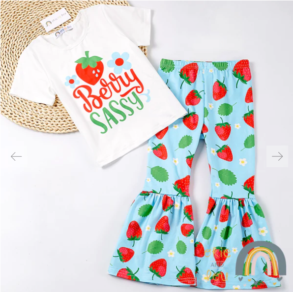 Berry Sassy Pant Set
