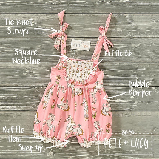 Stacey's Stables - Girl Romper